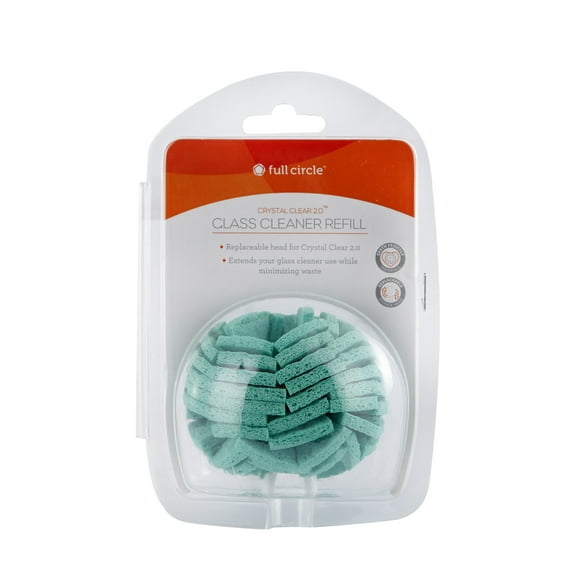 Full Circle Crystal Clear 2.0 Glassware Cleaning Sponge with Handle