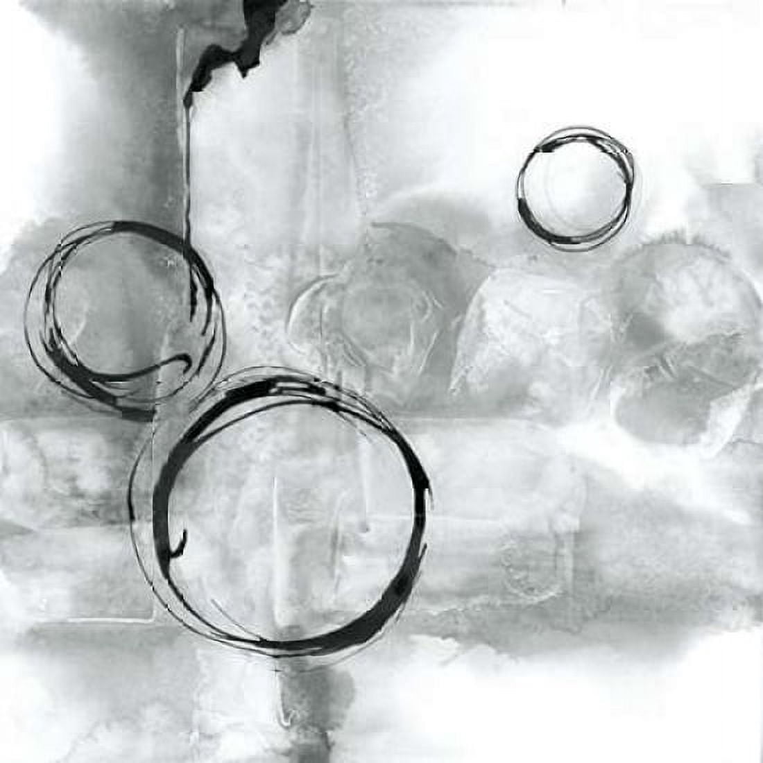 Full Circle I Gray Canvas Art - Chris Paschke (24 x 24)