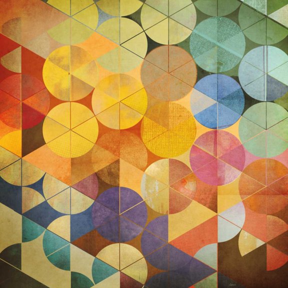 Full Circle I Poster Print by NOAH (12 x 12)