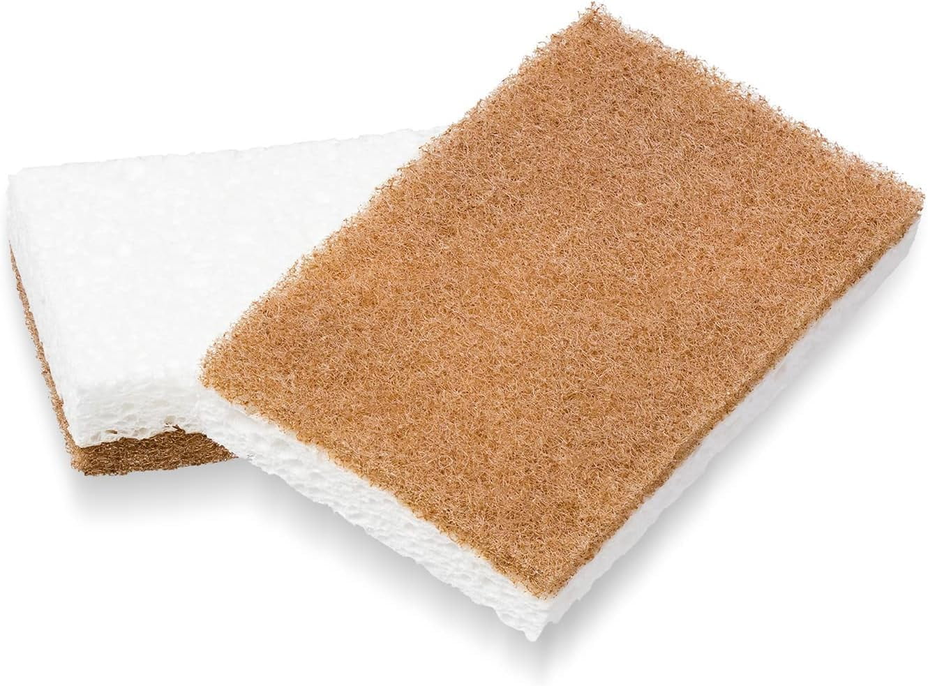Full Circle In A Nutshell Walnut Scrubber Sponges â€“ Pack of 2 Non
