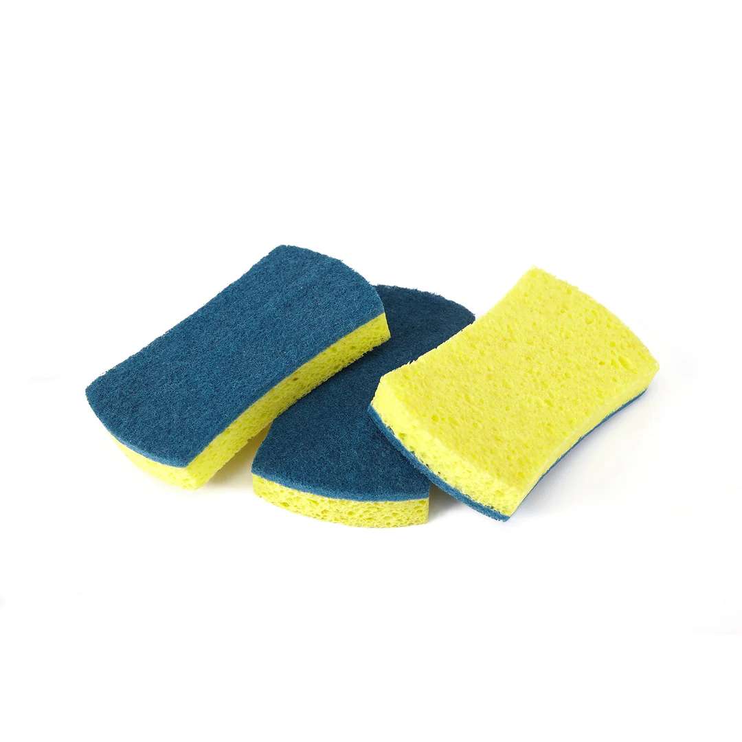 Full Circle Refresh Kitchen Dish Sponge Set, Recycled Scrubber Sponges