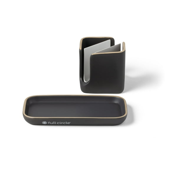 Full Circle Stash Modular Ceramic Sinkside Organizer