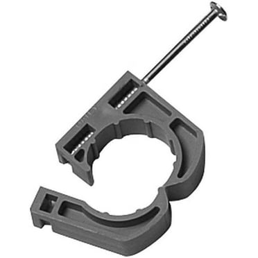 Full Clamp w/barbed nail 12 in polybag