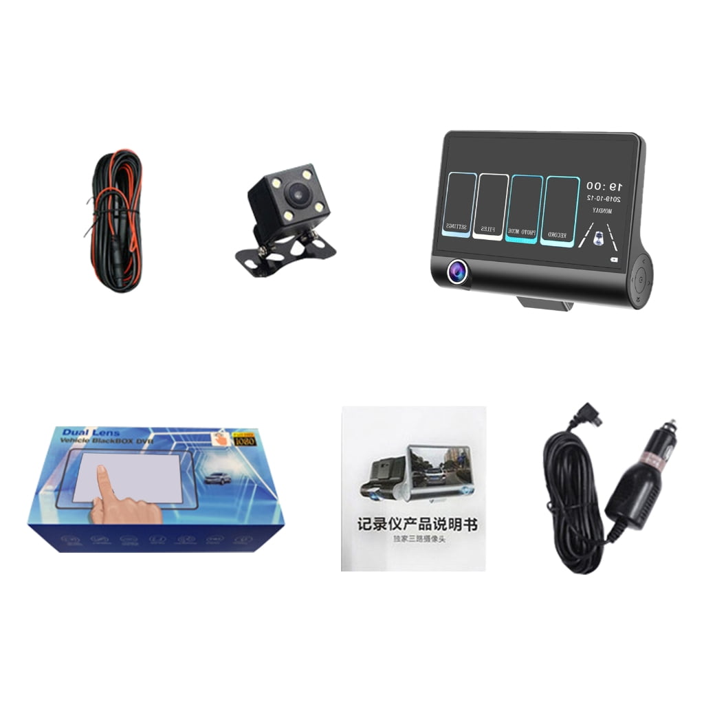 Full Clear 1080P Dashcam Car Camera DashCam Front Indoor Rear Car