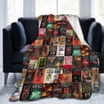 thumbnail image 1 of The Full Collection Of Stephen King Books Throw Blanket 50"X40" Soft Flannel Lightweight Plush Air Conditioner Quilt Suitable For Sofa,Living Room,Bedroom, 1 of 4