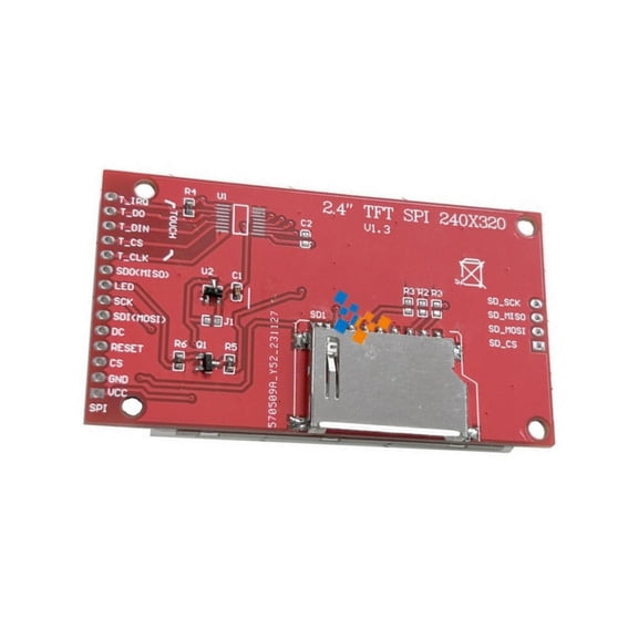 Full Color 2.4inch TFTs LCD Display Module 240x320Pixels SPI Interfaces Fast Response Microcontroller Integration