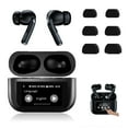 thumbnail image 1 of Full-Color Touch Screen Language Translator Earbuds, Real Time Translation Earphone with 144 Languages Supported, ANC Noise Cancelling, Bluetooth 5.4(Black), 1 of 8