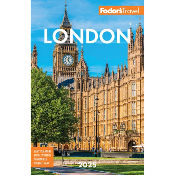 Full-Color Travel Guide Fodor's London 2025, (Paperback)