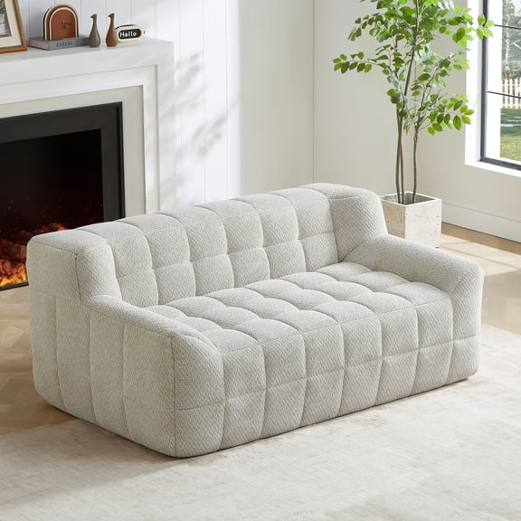 Full Compression Sofa (Beige)