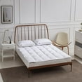 thumbnail image 1 of Full Cotton Blend Feather Down Fiber Mattress Topper - Beautyrest, 1 of 5