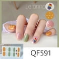 thumbnail image 1 of Full Cover Cartoon Frosted Art Nail Stickers for Manicure Designs, 1 of 1