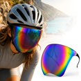 thumbnail image 1 of Full Cover Face Visor Protective, Tinted Full Face Shield Sun Protection,Anti-Fog & Anti-Glare Lightweight Futuristic Face Guard for Cycling, Gardening, Woodworking & Holiday Cosplay ﻿, 1 of 9