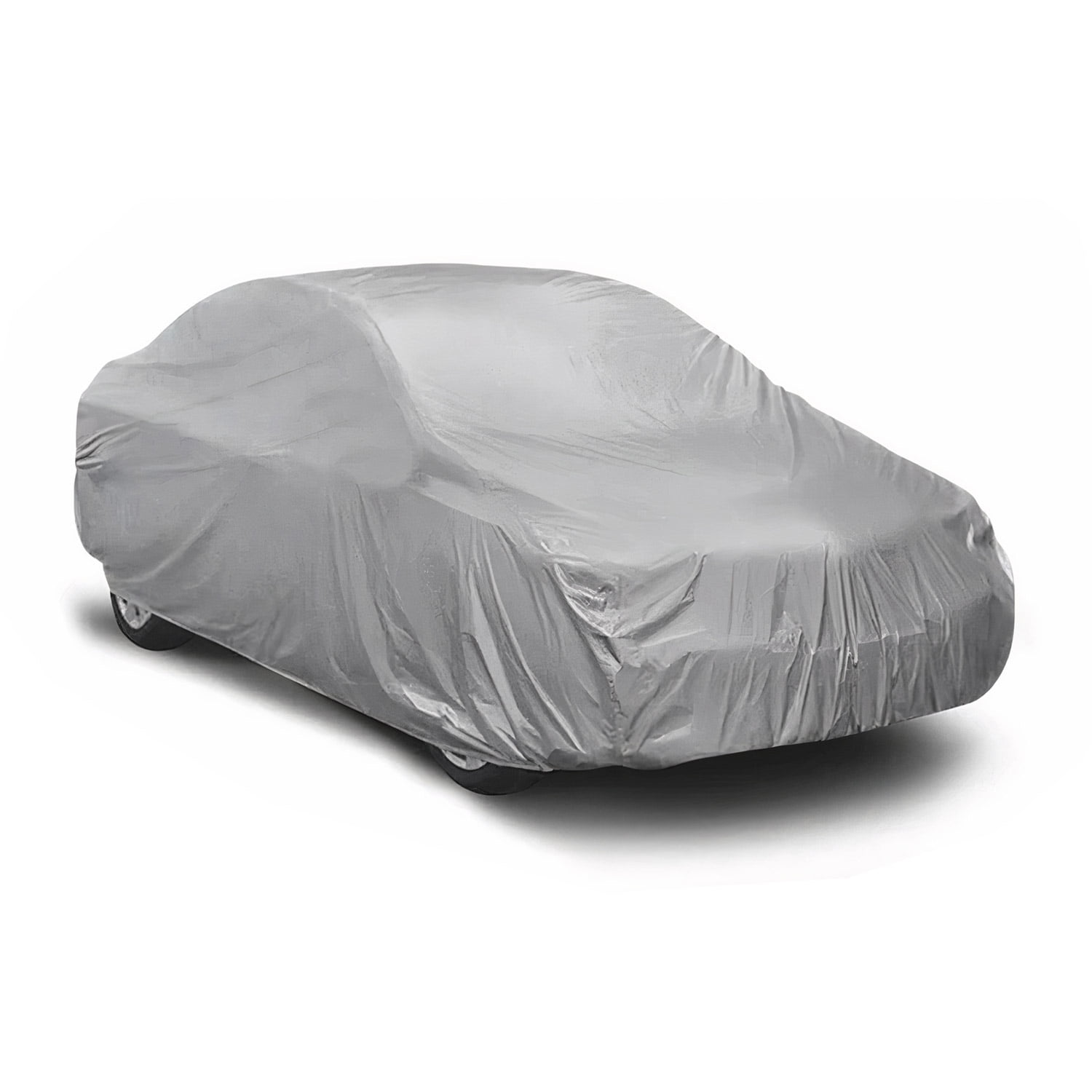 Custom Premium Plus Car Cover Fits: [Audi S3] 2015-2021 Waterproof  All-Weather (2-Tone - Black / Gray) 