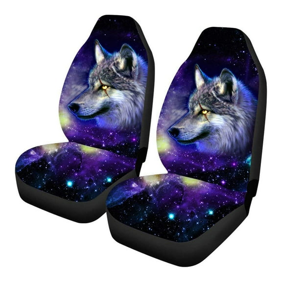 Full Cover Front or Rear for Seat Covers For Most Car for Seat Protector Wolf Pr