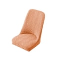 thumbnail image 1 of Full-Cover Polar Fleece Chair Slipcover, Warm Stretch Seat Protector with Elastic Hem, Non-Slip for Home Office, 15x22in, 1 of 7