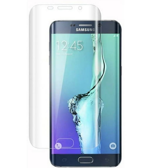 Full Cover Screen Protector HD Clear LCD Film Curved for Sprint Samsung Galaxy S6 Edge+ - Verizon Samsung Galaxy S6 Edge+ - T-Mobile Samsung Galaxy S6 Edge+ - AT&T Samsung Galaxy S6 Edge+