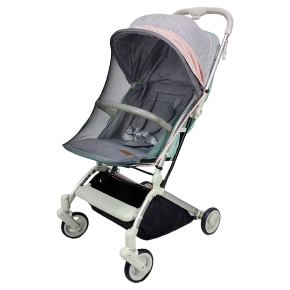 Full Coverage Baby Net Strollers Net for Baby Carriers Pushchair Pram Canopy Netting Covers