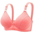 thumbnail image 1 of Full Coverage Bra for Women Plus Size Support Bra Lightly Lined Underwire Bras Adjustable Straps Everyday Bralette, 1 of 4