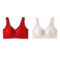 thumbnail image 1 of Full Coverage Bras for Women, Audhol Jelly Bra Lifting Wire Jelly Bra Supportive Bras Comfort and Soft Breathable Push Up Bras for Women T 3XL, 1 of 1