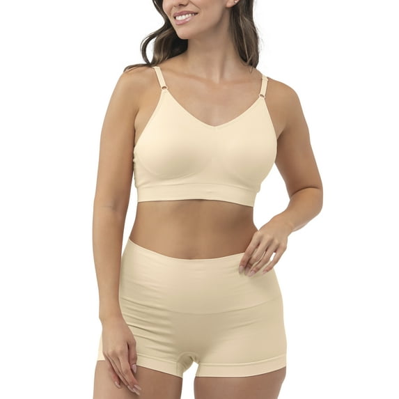 Underoutfit Full Coverage Comfort Bra Large Sand