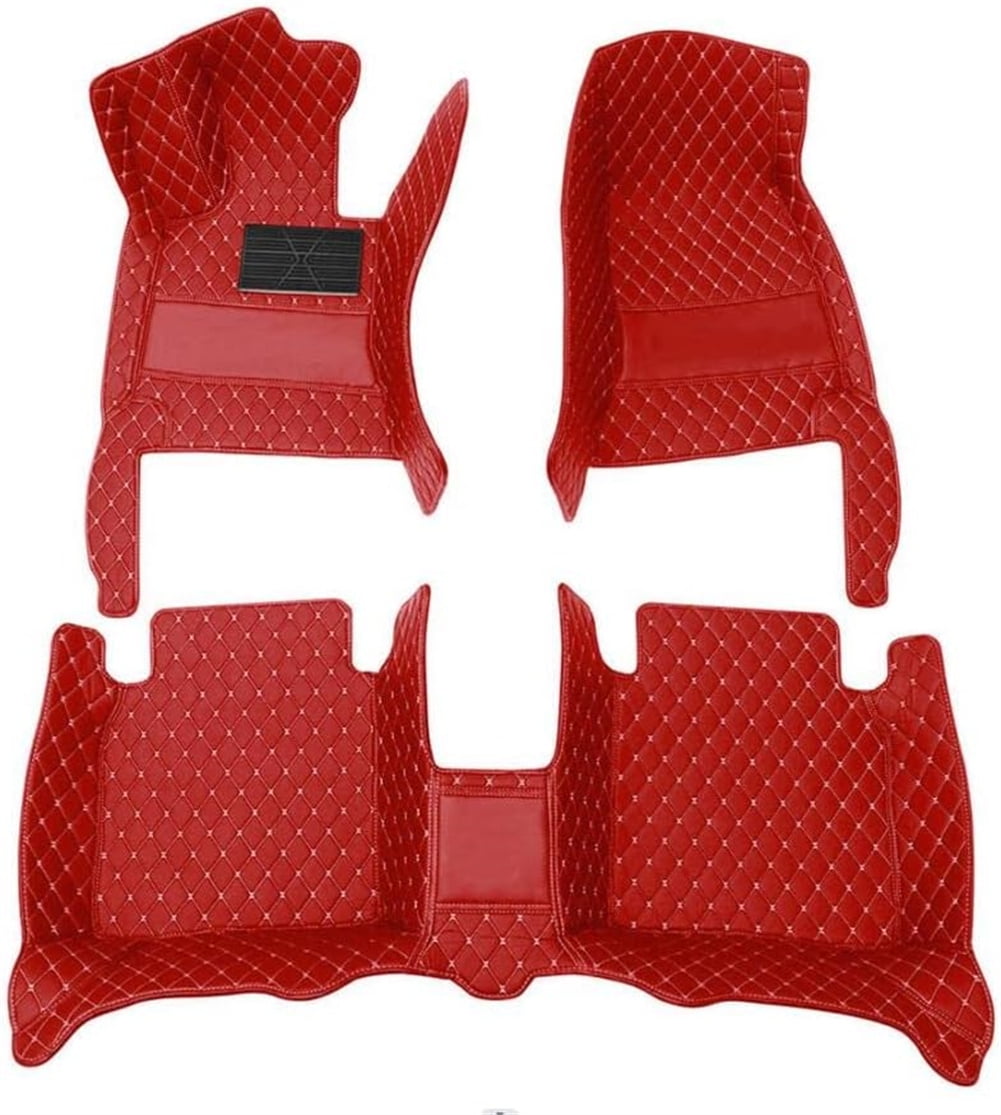 Full Coverage Floor Mats for Cars AllWeather Protection Luxury Leather