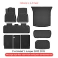 thumbnail image 1 of Full Coverage Floor Mats For Tesla Model Y Juniper 2025 2026 TPE Non-Slip Trunk Pad Scratch-Resistant Cargo Protective Liner Odorless Back Cushion, 1 of 18