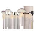 Full Coverage Makeup Brush Foundation Brush Soft 2024 24Pcs Makeup