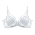 thumbnail image 1 of Full Coverage Minimizer Bra for Women, Underwire Support Anti Sagging Bras, Side Support Full Cup Unlined Bra for Large Bust, Daily Wear, 1 of 5