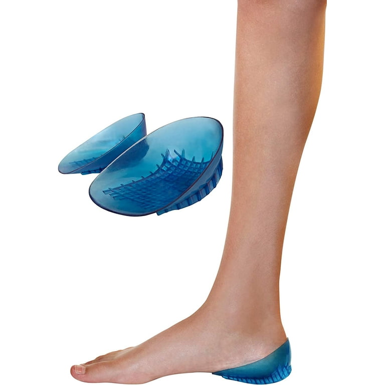 Full Coverage Shock Absorbing Heel Cups for Kid s with Sensitive Heels Heel Spurs Plantar Fasciitis Deep Heel with Raised Sides. Kids Size 2 7