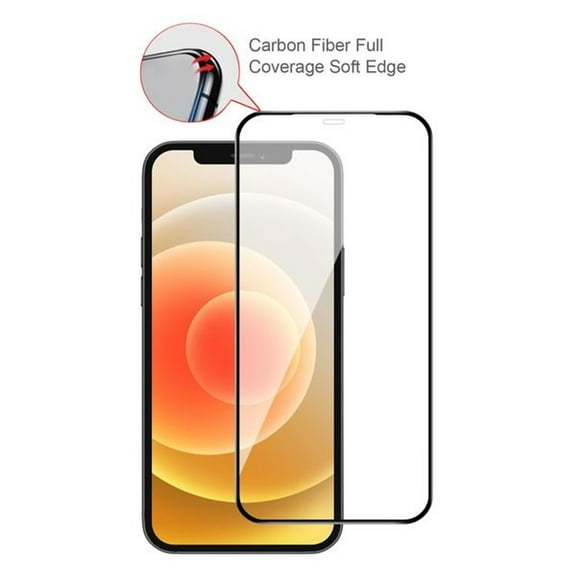 Full Coverage Tempered Glass Screen Protector Compatible with iPhone 12 Mini (5.4 in)