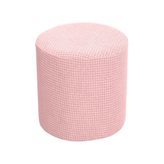 Full Coverage Waterproof Round Stool Cover Fresh Stretch Seat Slipcover for Home and Patio, Cute Gift for Spring Refresh and Space Beautification with Cheerful Color Accent