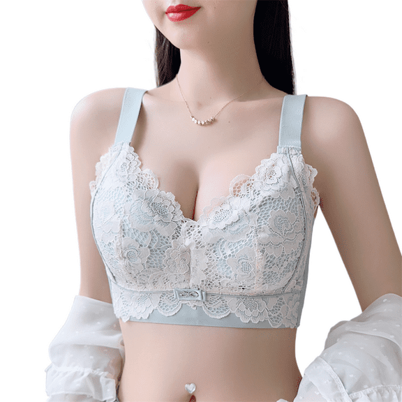 Full Coverage plus size bras for women lace sexy Push-Up Bralette Breathable Everyday bra