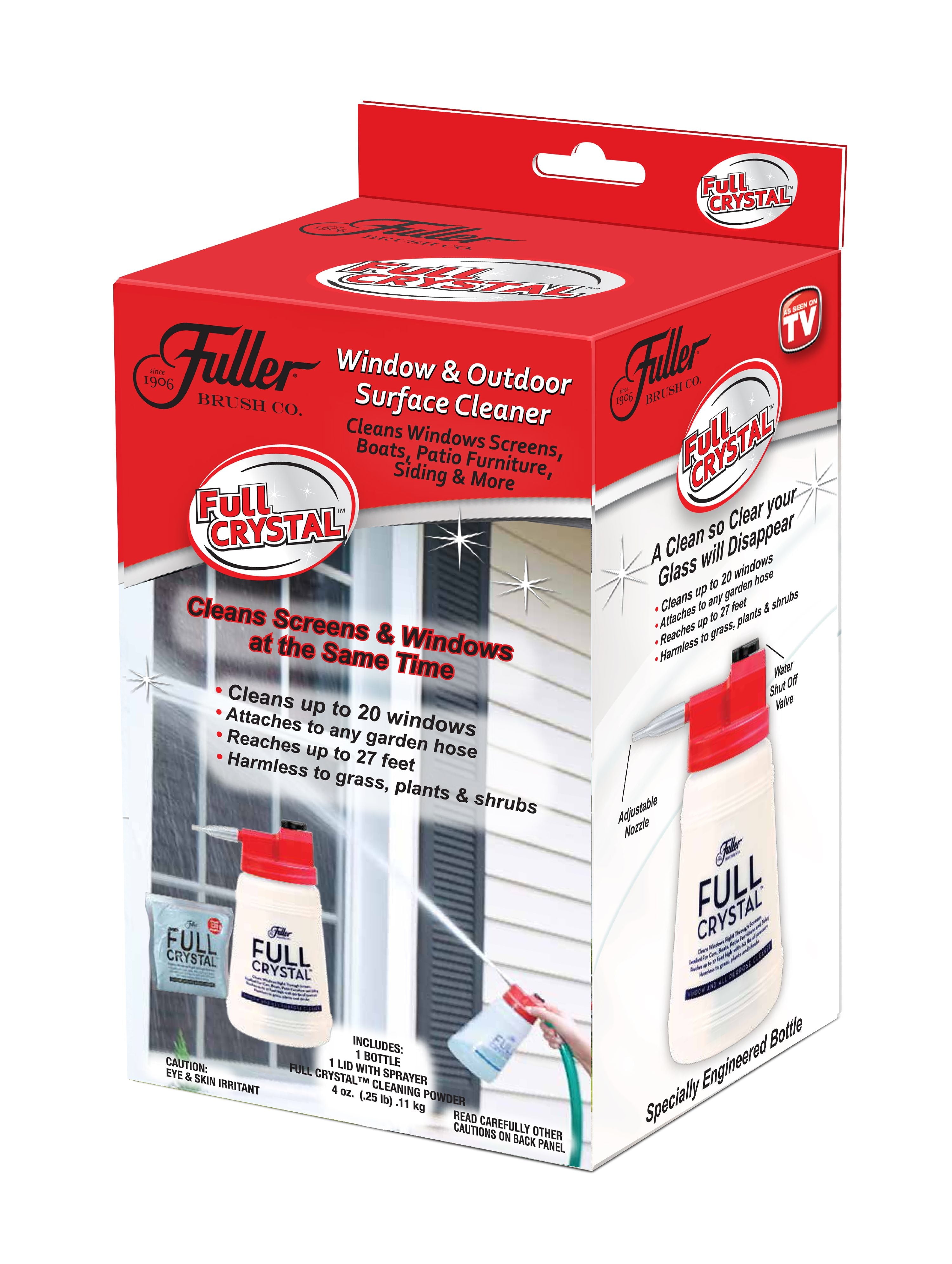 Full Crystal Window and Outdoor Surface Cleaner by Fuller Brush, As