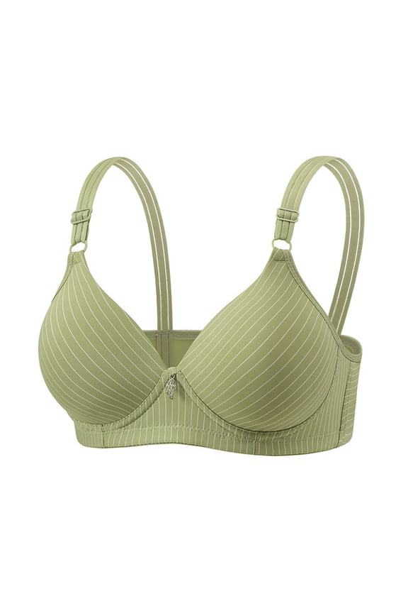 Full Cup Bras for Women, Large Bust Wireless Support Bralette, Seamless Comfortable Push up Brassiere