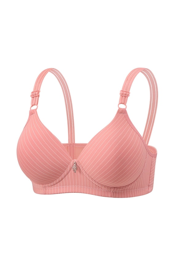 Full Cup Bras for Women, Large Bust Wireless Support Bralette, Seamless Comfortable Push up Brassiere