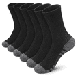 thumbnail image 1 of Full Cushion Crew Socks for Men  Toe Workout Athletic Thick Warm Moisture Wicking Control, 1 of 4