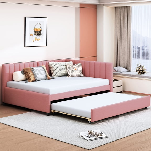 Full Daybed with Twin Trundle | Easy Assembly with Clear Instructions | Save Time and Effort