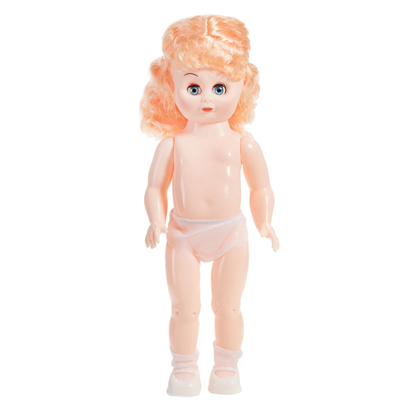 Full Doll - Caucasian Girl - Blonde Hair - 13.5 inches