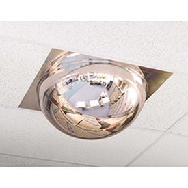 Full-Dome Drop-In Mirror, 360 Degree, 23" Diameter