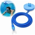 thumbnail image 1 of Full Dry Respirator Snorkel, Diving Breathing Tube with Anti-Choking Float Valve, Long Swim Snorkel for Adults Pool Training Open Water, 1 of 7