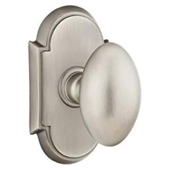 Full Dummy Set, Style 8 Rosette, Egg Knob (Pewter)