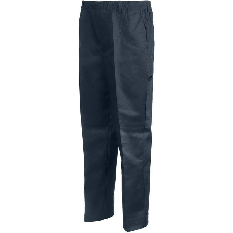 Full Elastic Waist Pants with HOOK and LOOP Waistband Fly