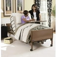 thumbnail image 1 of Full Electric Bed Package with Innerspring Mattress and Half Rails, 1 of 5