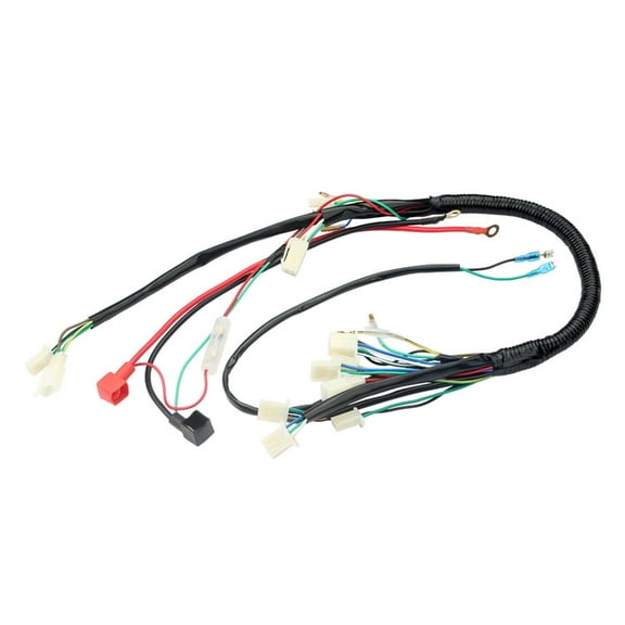 Full Electric StartEngine Wiring Harness for 50cc 70cc 90cc 110cc 125cc Bike ATV Dirt Bikes Stators