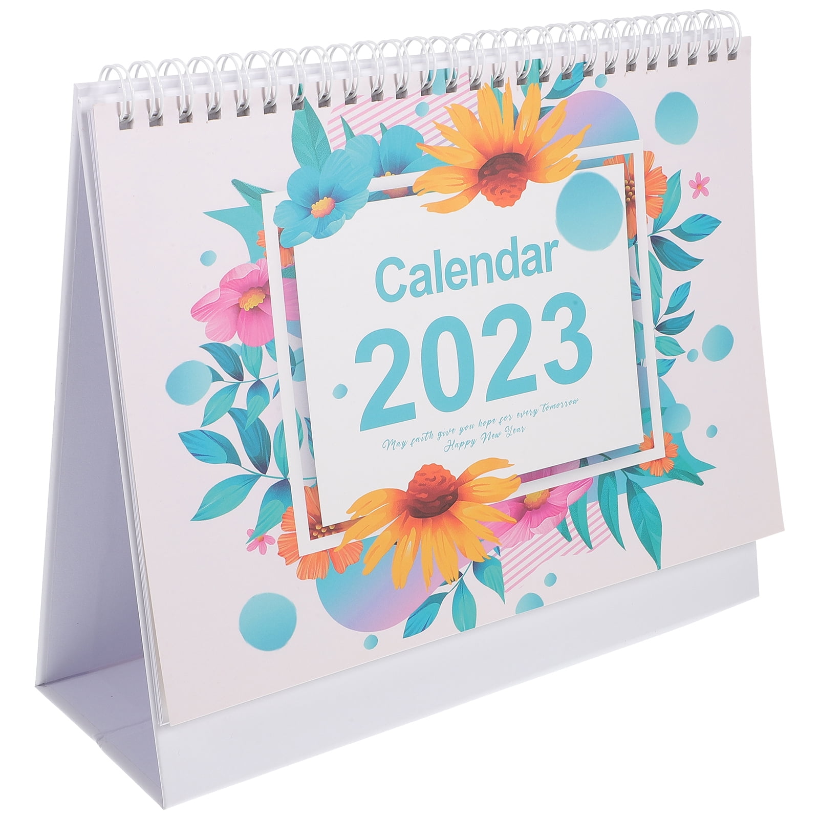 Full English Desk Calendar Calendars Standing Calendar Calendar 2024