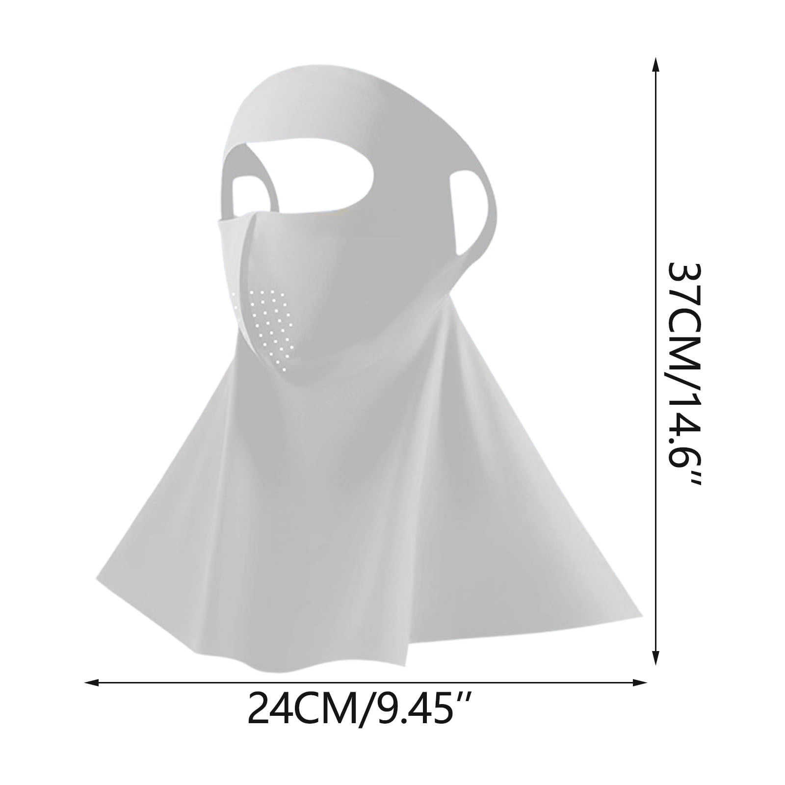 Full-Face and Neck Mask - Long Wide Breathable and Ultravioletray ...