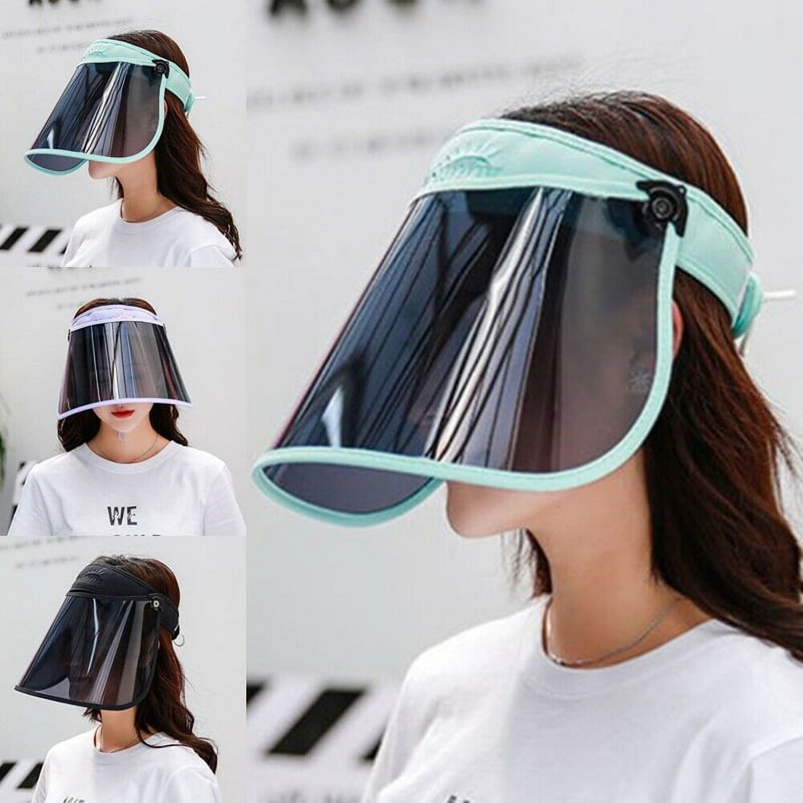 Full Face Anti-UV Outdoor Protective Cap Shield Sun Visor Hat