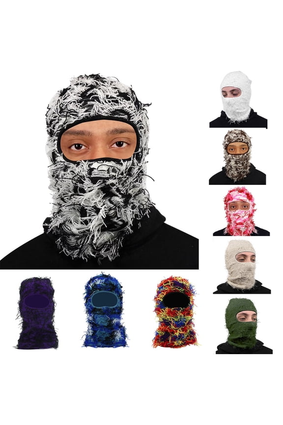 Full Face Balaclava Protective Thermal Hood with Full Face Opening - Versatile Headwear for Skiing, Snowboarding, and Extreme Cold Conditions,Yellow,One Size,KLOY2K