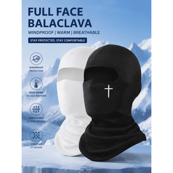 Full Face Balaclava Sun Protection Mask UV Protection Breathable Cooling Ski Mask for Cycling Running Outdoor Sports