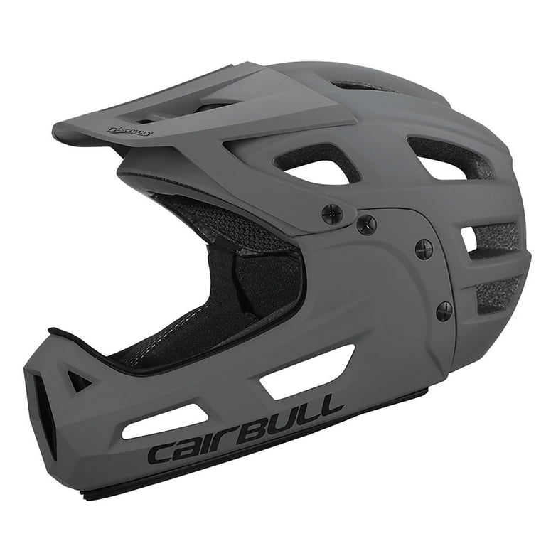 Full Face Bike Helmet Adult Cycling Helmet with Detachable Chin Guard and Visor for Mountain Biking Walmart